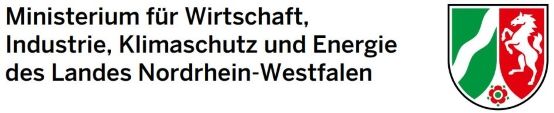 Logo Ministerium für Wirtschaft, Innovation, Digitalisierung und Energie des Landes Nordrhein-Westfalen